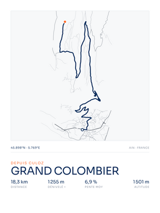 Grand Colombier — affiche 3:4