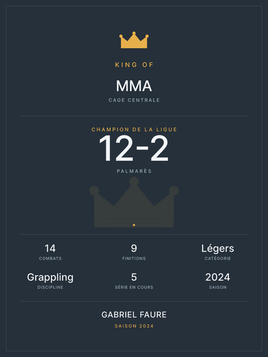 King of MMA
