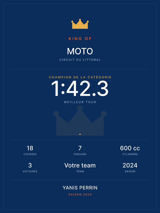 King of la moto