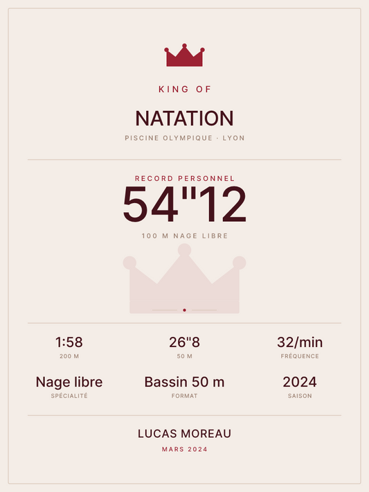 King of Natation