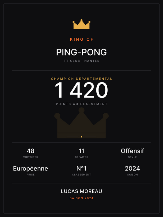 King of Ping-pong