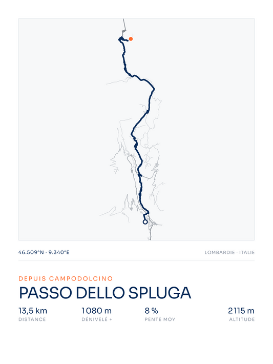 Passo dello Spluga — affiche 3:4