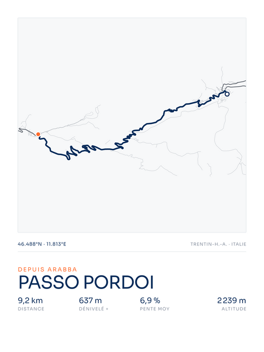 Passo Pordoi — affiche 3:4