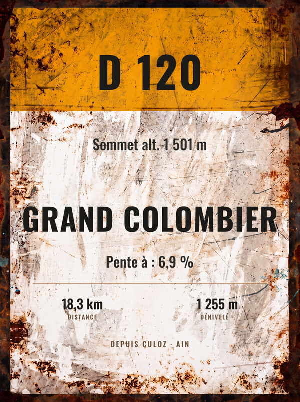 Plaque Grand Colombier — sale