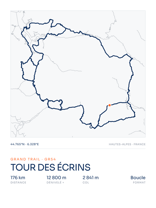 Tour des Écrins — affiche 3:4