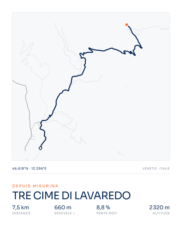 Tre Cime di Lavaredo, affiche personnalisable imprimée en France